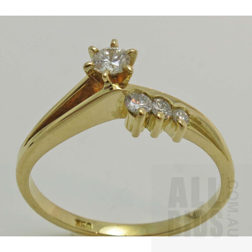 18ct Gold Diamond Ring