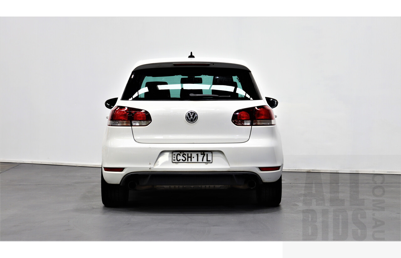 7/2010 Volkswagen Golf GTi 1K MY10 5d Hatchback White 2.0L Turbo