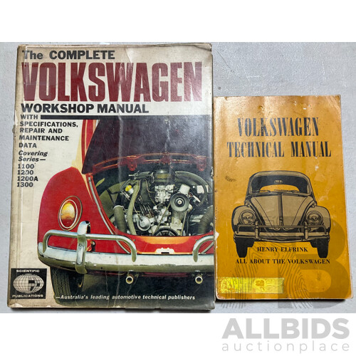 The Complete Volkswagen Workshop Manual and Volkswagen Technical Manual by H Elfrink