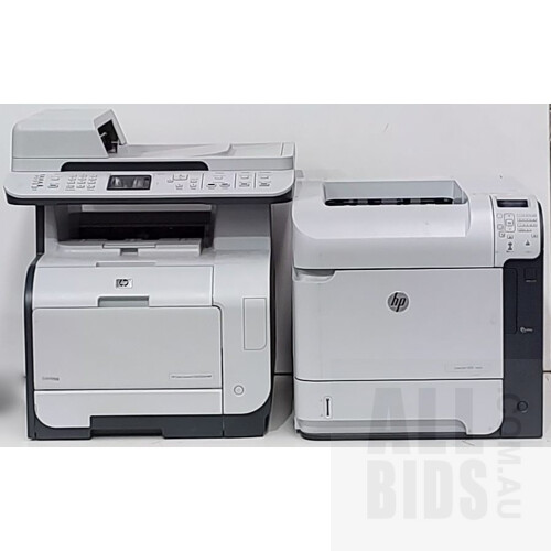 HP (CM2320nf MFP) Color LaserJet Printer & HP (LaserJet 600 M603) LaserJet Printer - For Parts and Repair