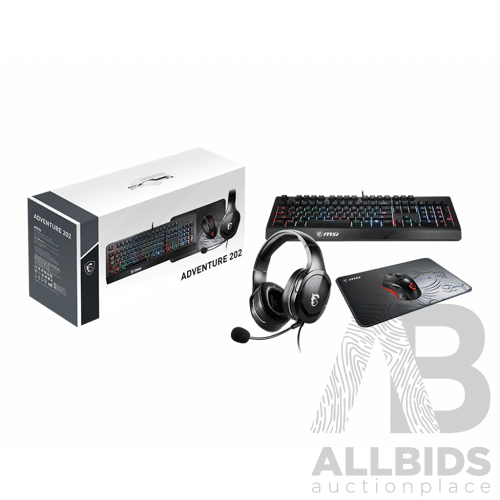 Bulk Gaming Bundles - Corsair Wireless Gaming & Adventure 202 Gaming Bundle - Lot of 2 - ORP $419.99