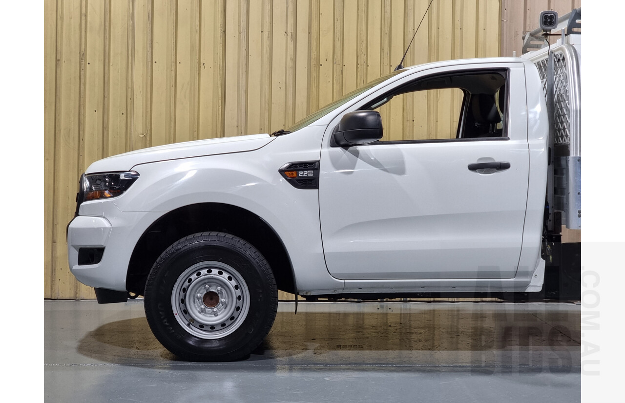 4/2016 Ford Ranger XL 2.2 Hi-Rider (4x2) PX MKII C/Chas White 2.2L Turbo Diesel