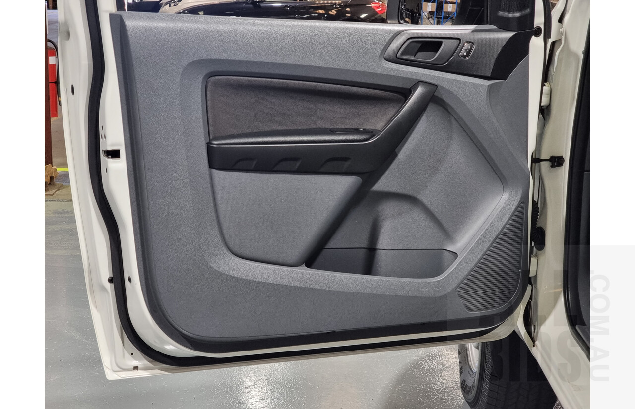 4/2016 Ford Ranger XL 2.2 Hi-Rider (4x2) PX MKII C/Chas White 2.2L Turbo Diesel