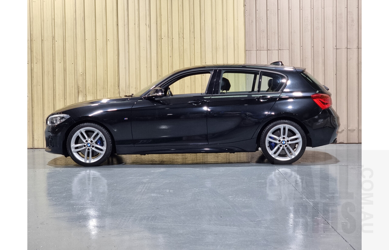 7/2015 Bmw 125i M-Sport F20 LCI MY15 5d Hatchback Black 2.0L Turbo