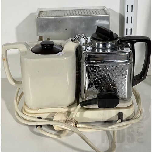 Vintage Goblin Teasmade Teamaker With Alarm Clock - Model 854 - Made in the U.K
