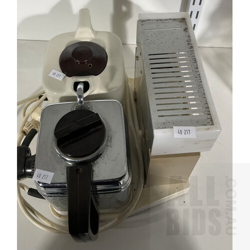 Vintage Goblin Teasmade Teamaker With Alarm Clock - Model 854 - Made in the U.K