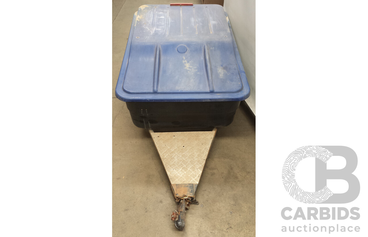 1998 Classic Motorcycle Fibreglass Motorbike Trailer