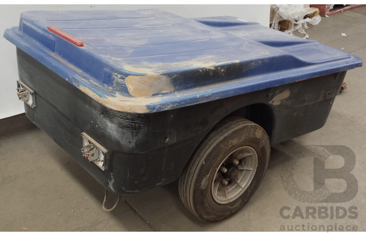 1998 Classic Motorcycle Fibreglass Motorbike Trailer
