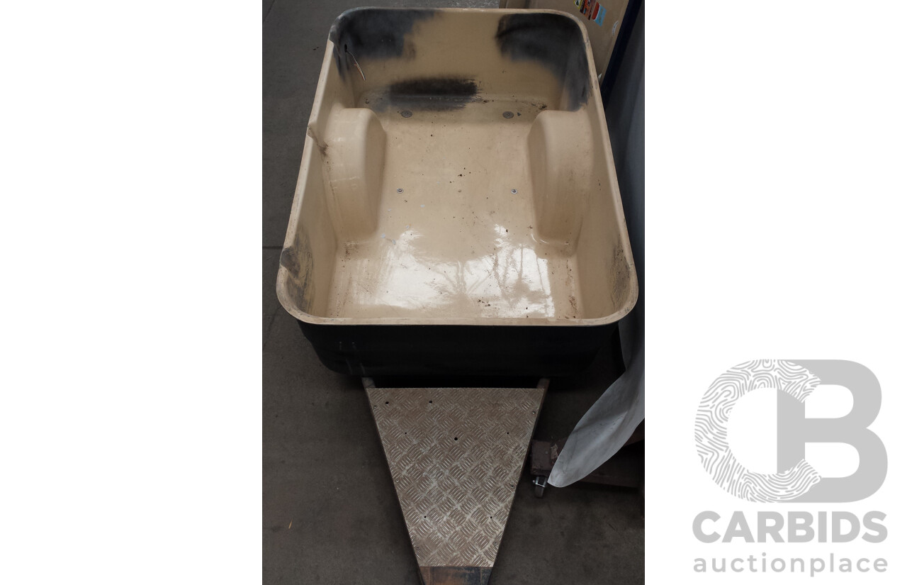 1998 Classic Motorcycle Fibreglass Motorbike Trailer