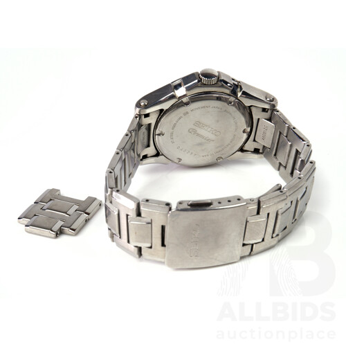 Gents Seiko Premier Wrist Watch, Model  6G28-00M0