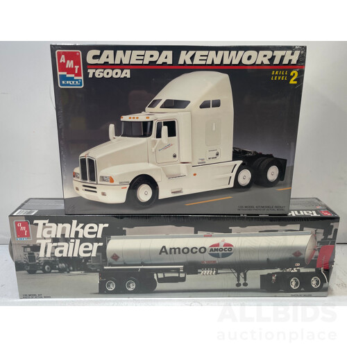 AMT ERTL Model Kits Truck and Trailer - Brand New