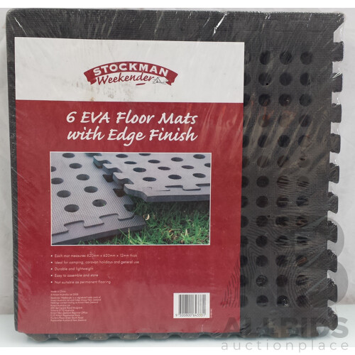 Stockman Weekender EVA Floor Mats - Pack of Six