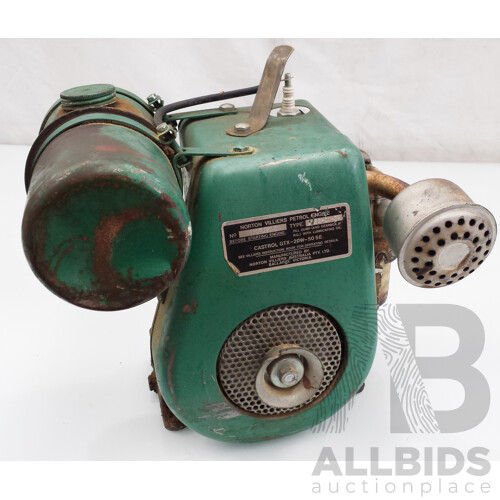 Norton Villiers C12 Stationary Petrol Engine