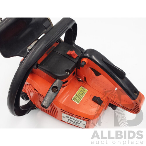 Stihl 009 Quick Stop Two Stroke Chainsaw