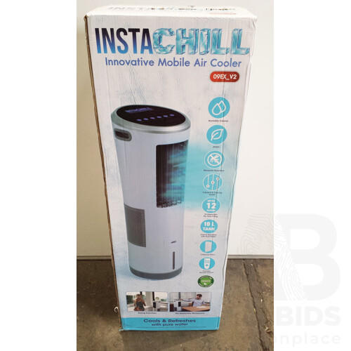 InstaChill Innovative Mobile Air Cooler - New