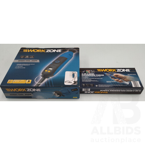 WorkZone Mini Soldering Torch and 200 Watt Hobby Tool - New