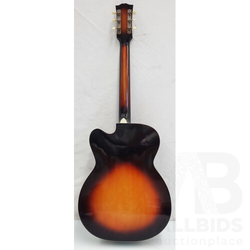 Guyatone Six String Hollow Body Electric Guitar