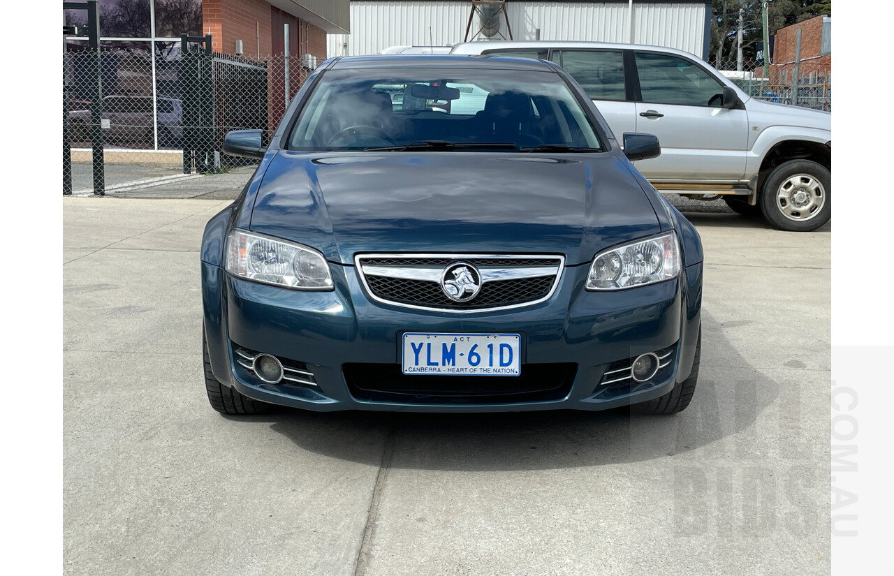 12/2011 Holden Commodore Equipe VE II MY12 4d Sportwagon Green 3.0L