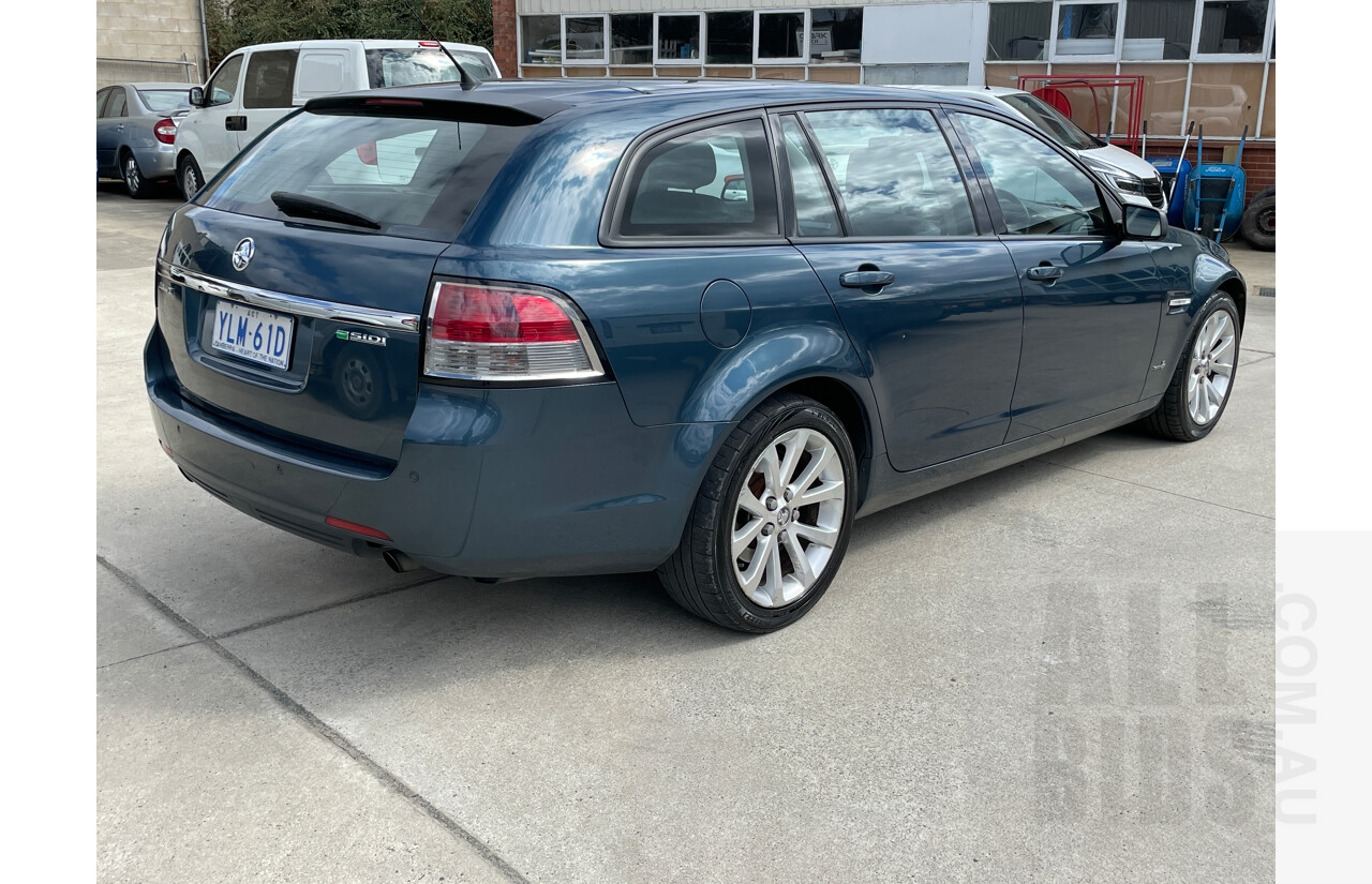 12/2011 Holden Commodore Equipe VE II MY12 4d Sportwagon Green 3.0L