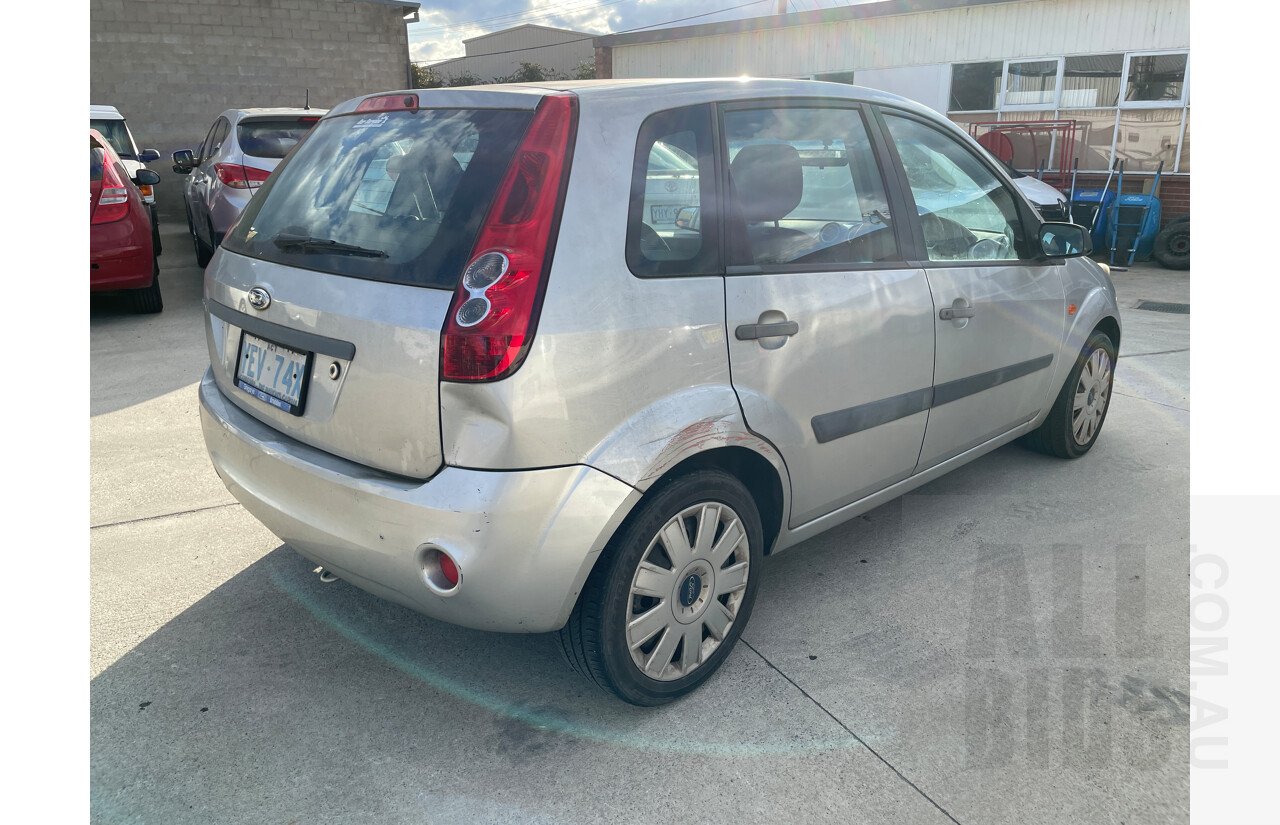 11/2006 Ford Fiesta LX WQ 5d Hatchback Silver 1.6L