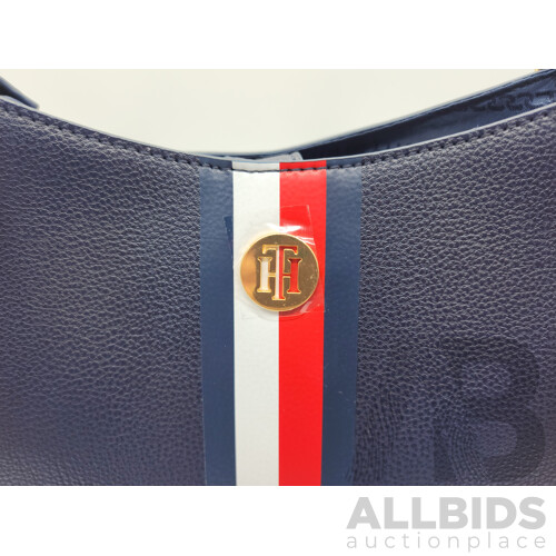 Tommy Hilfiger (69J3357-410) Megan Tote (Navy) - ORP $99.99