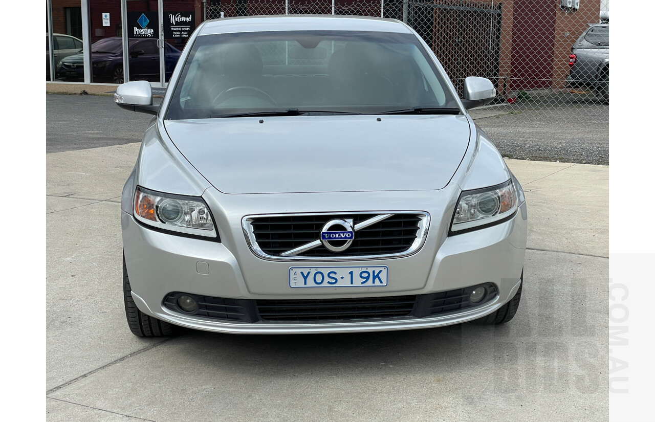 9/2010 Volvo S40 T5 S MY11 4d Sedan Silver 2.5L