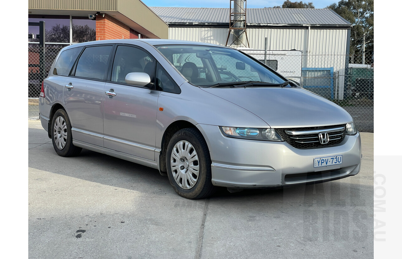 2/2005 Honda Odyssey  20 4d Wagon Silver 2.4L