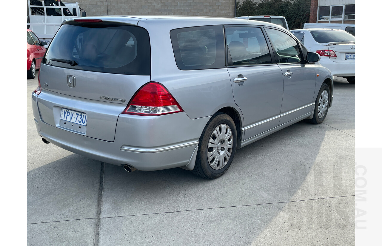 2/2005 Honda Odyssey  20 4d Wagon Silver 2.4L