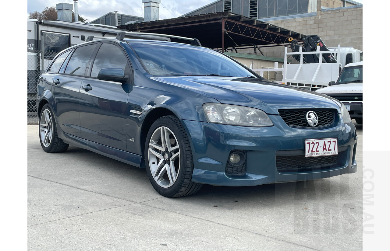 1/2010 Holden Commodore SV6 VE MY10 4d Sportwagon Blue 3.6L