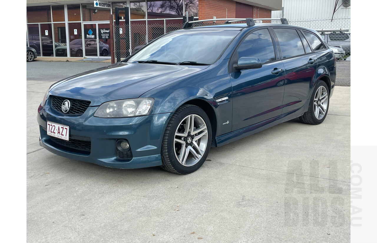 1/2010 Holden Commodore SV6 VE MY10 4d Sportwagon Blue 3.6L