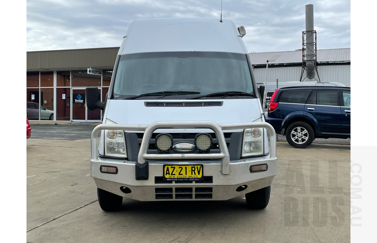 4/2008 Ford Transit HIGH (lwb) VM MY08 Van White 2.4L