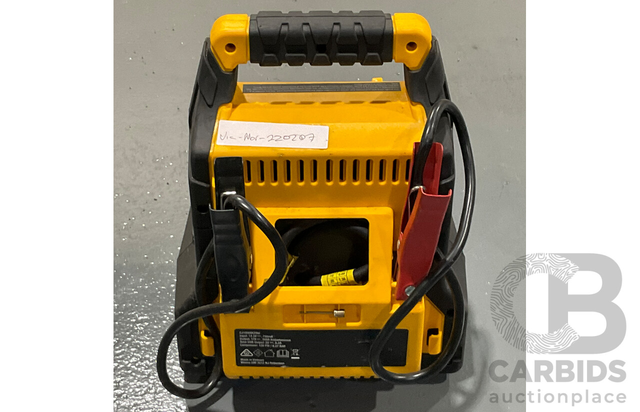Cat (CJ1000DCPAU) Jumpstarter & Air Compressor - ORP $144.99