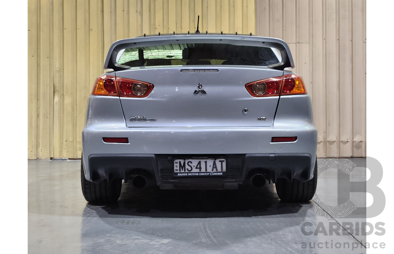 4/2009 Mitsubishi Lancer Evolution X CJ 4d Sedan Silver 2.0L Turbo - Modified