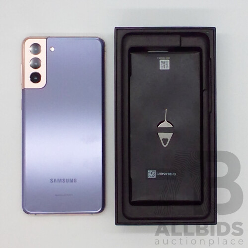 Samsung (SM-G996B) S21+ 5G 256GB (Phantom Violet) - ORP $1195.00