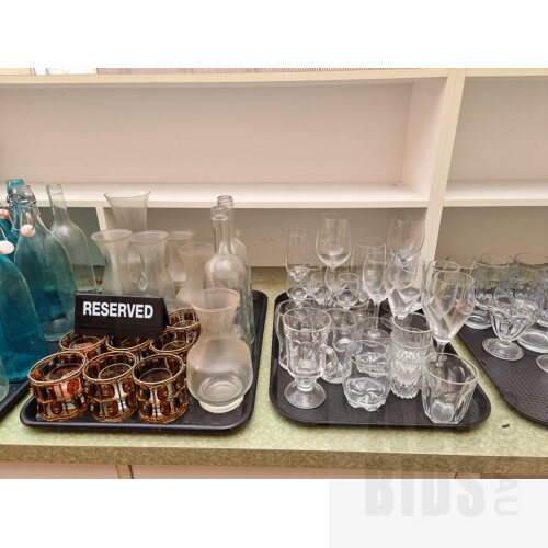 Bulk Quantity of Restaurant Glassware