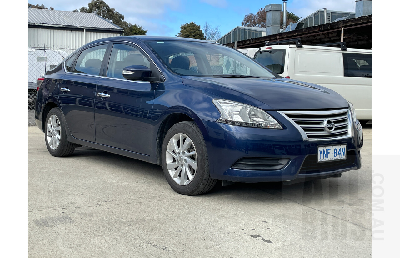 8/2014 Nissan Pulsar ST B17 4d Sedan Blue 1.8L