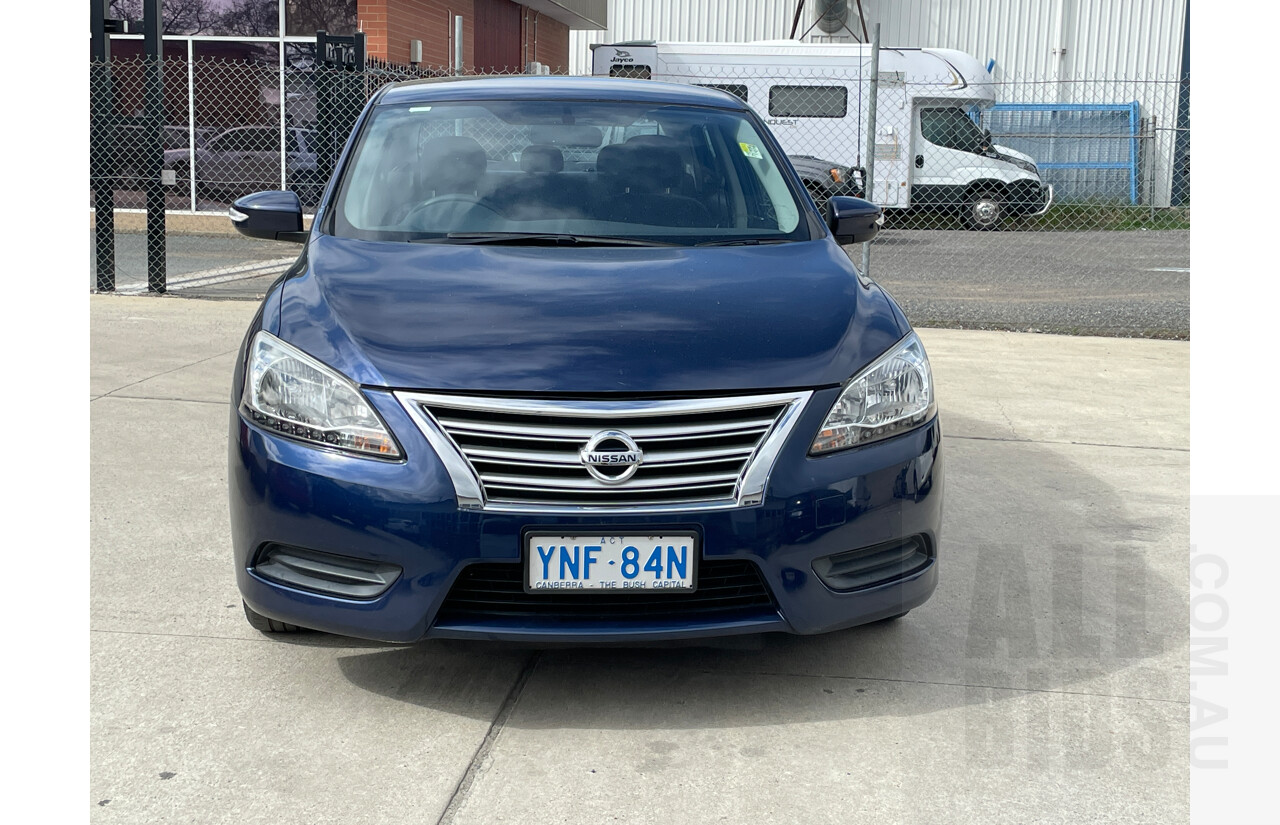 8/2014 Nissan Pulsar ST B17 4d Sedan Blue 1.8L