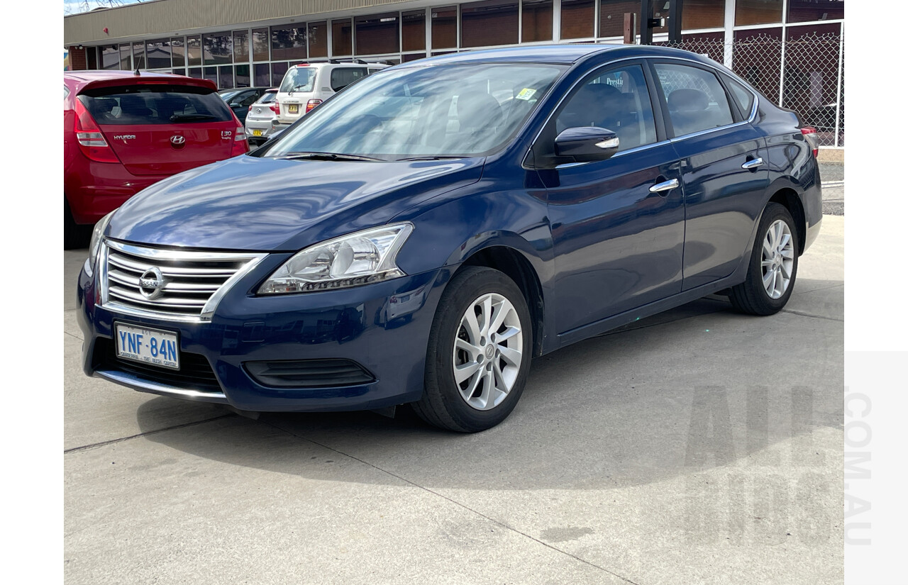 8/2014 Nissan Pulsar ST B17 4d Sedan Blue 1.8L