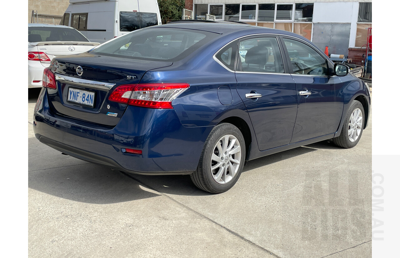 8/2014 Nissan Pulsar ST B17 4d Sedan Blue 1.8L