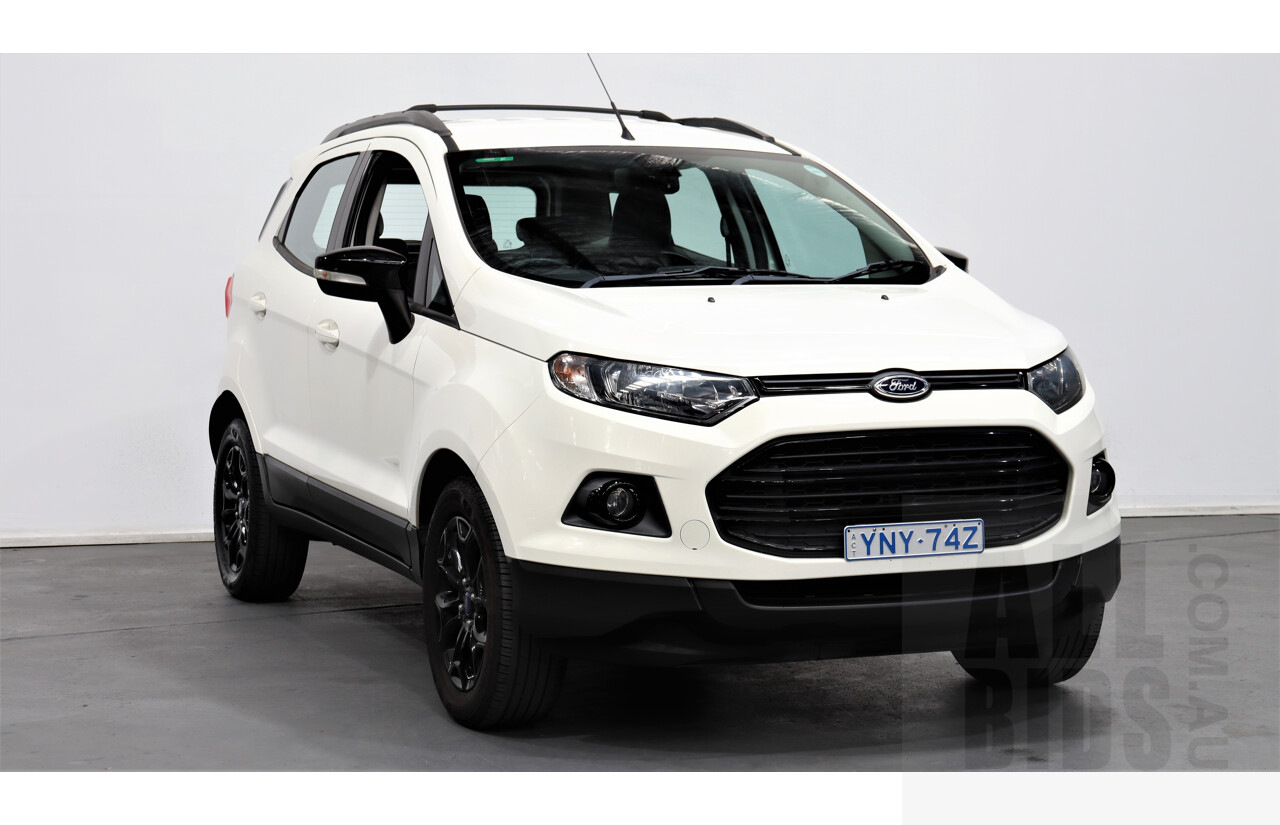 7/2016 Ford Ecosport Titanium The Shadow Edition 1.5 BK 4d Wagon White 1.5L