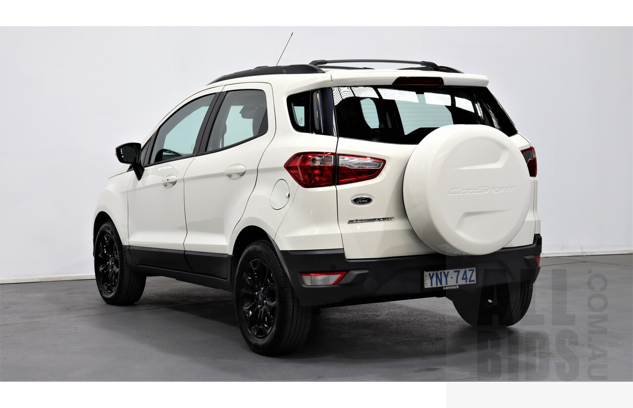 7/2016 Ford Ecosport Titanium The Shadow Edition 1.5 BK 4d Wagon White 1.5L