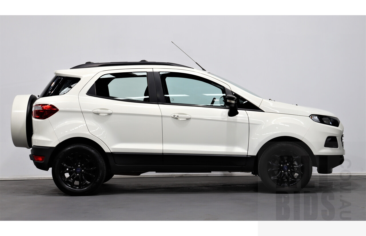 7/2016 Ford Ecosport Titanium The Shadow Edition 1.5 BK 4d Wagon White 1.5L