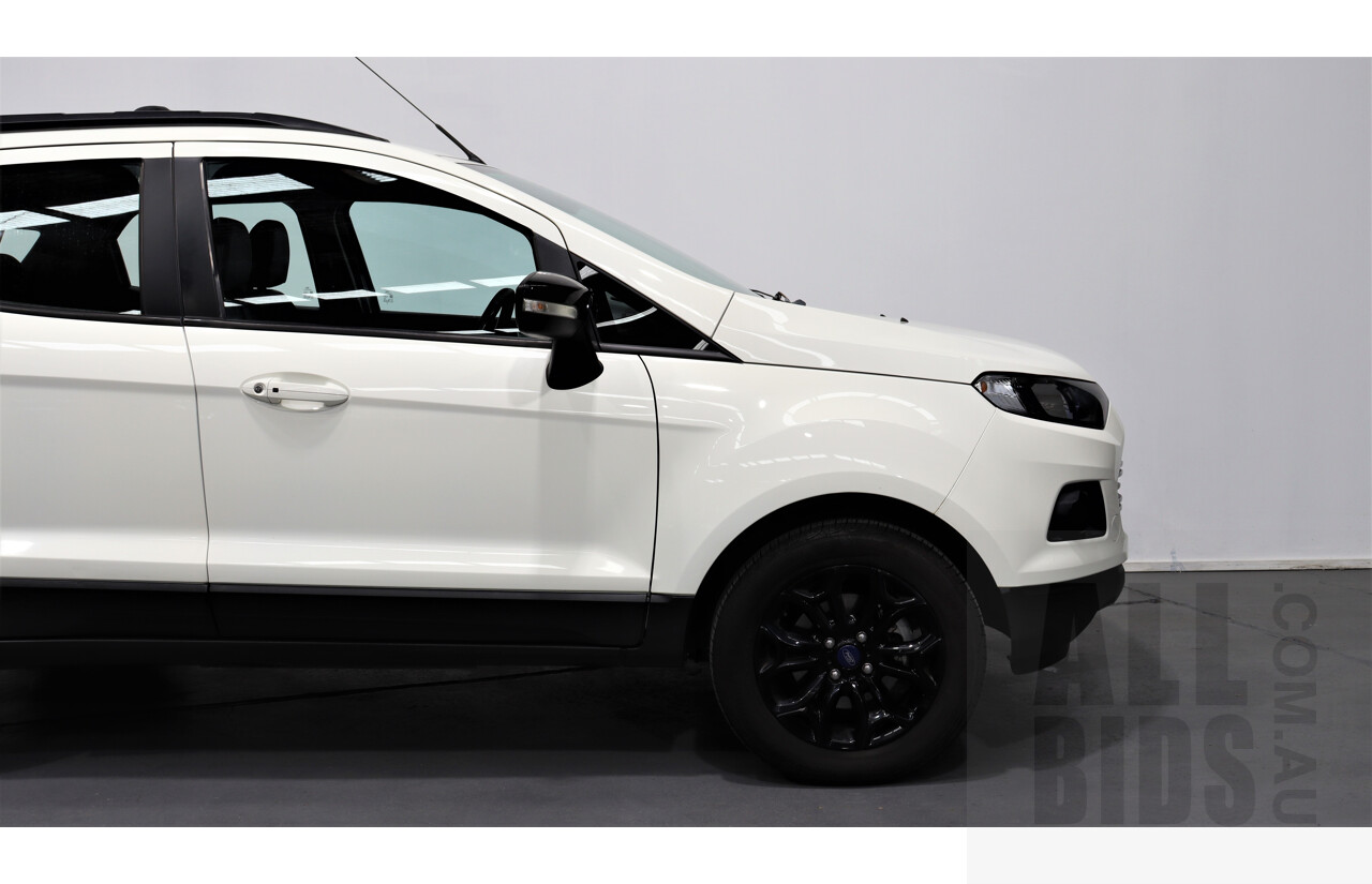 7/2016 Ford Ecosport Titanium The Shadow Edition 1.5 BK 4d Wagon White 1.5L