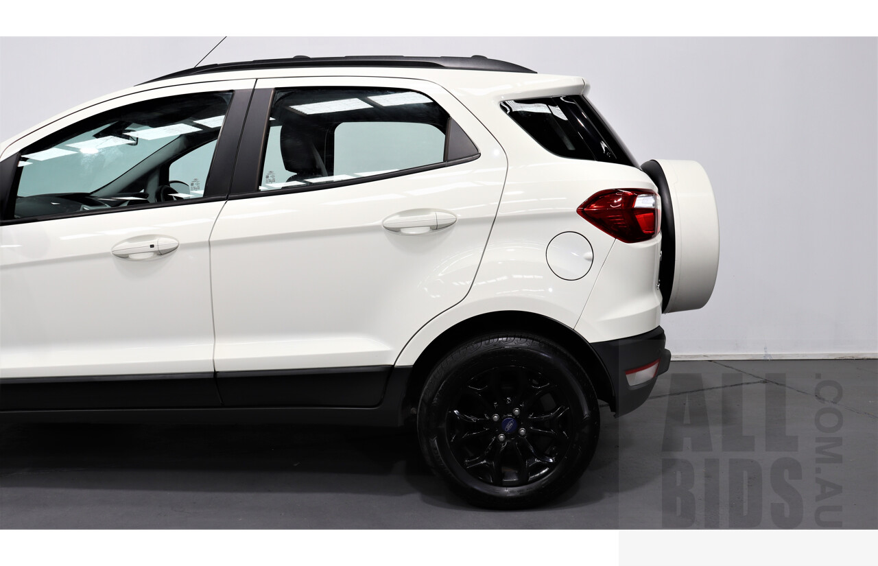 7/2016 Ford Ecosport Titanium The Shadow Edition 1.5 BK 4d Wagon White 1.5L