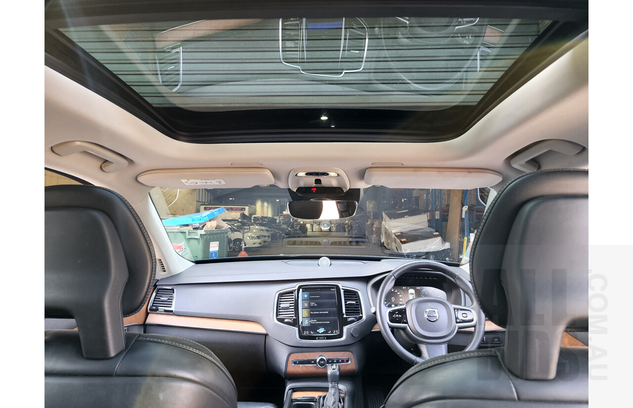 12/2017 Volvo XC90 T6 2.0 Inscription 256 MY18 4d Wagon Blue 2.0L Turbo - 7 Seater