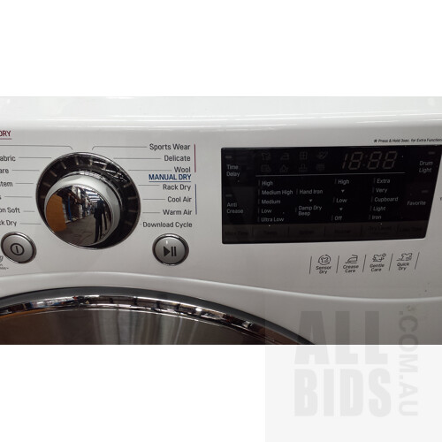 LG Sensor Dry 8kg Front Loader Condenser Clothes Dryer