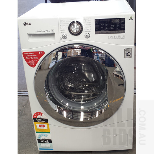 LG Direct Drive Inverter 7.5 Kg Front Loader Washing Machine