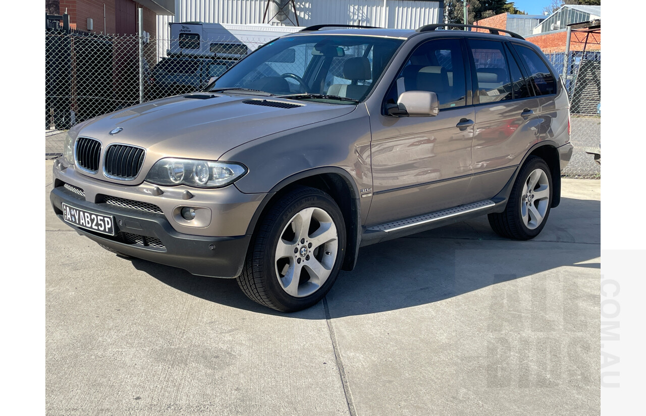 7/2004 Bmw X5 3.0d E53 4d Wagon Gold 3.0L