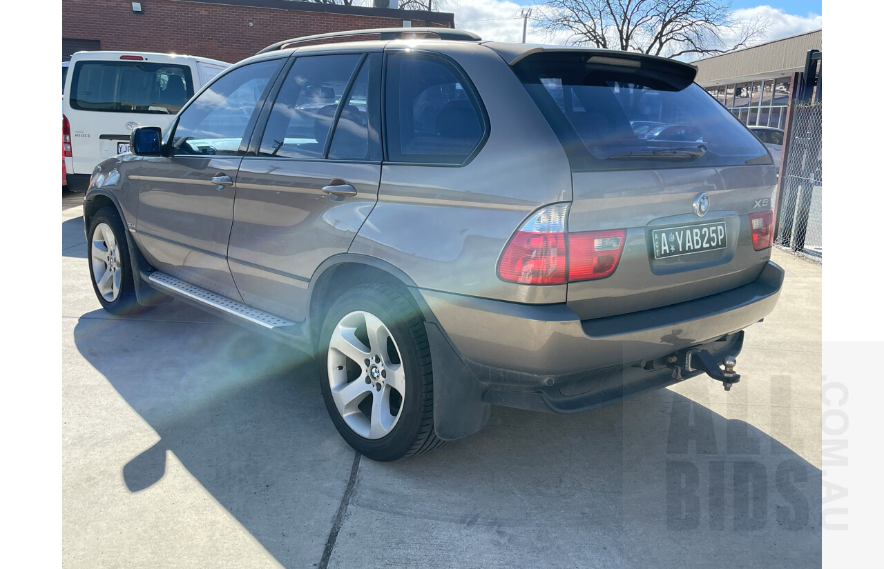 7/2004 Bmw X5 3.0d E53 4d Wagon Gold 3.0L