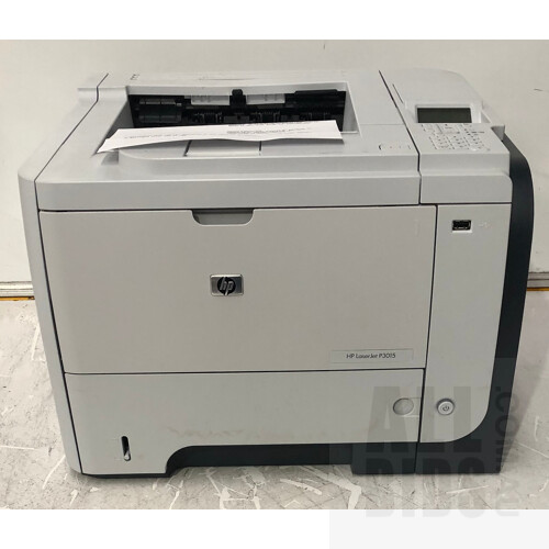 HP LaserJet P3015 Black & White Laser Printer